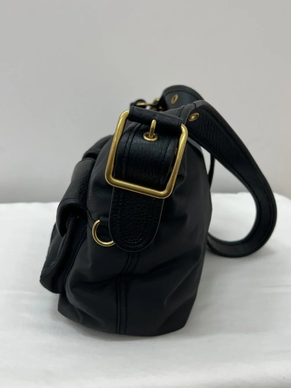 Coach Black Nylon Cargo Shoulder Bag in Style 3135